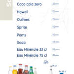 Menu Pitondoner Morocco